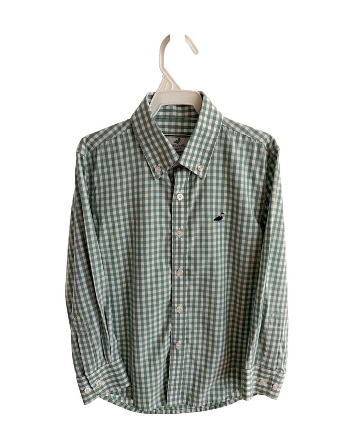 PROPERLY TIED  GREEN  GINGHAM  DRESS SHIRT