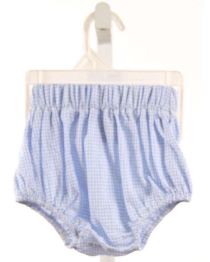 STITCHY FISH  LT BLUE  GINGHAM  BLOOMERS