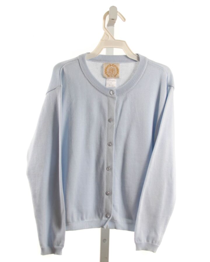 THE BEAUFORT BONNET COMPANY  LT BLUE    CARDIGAN