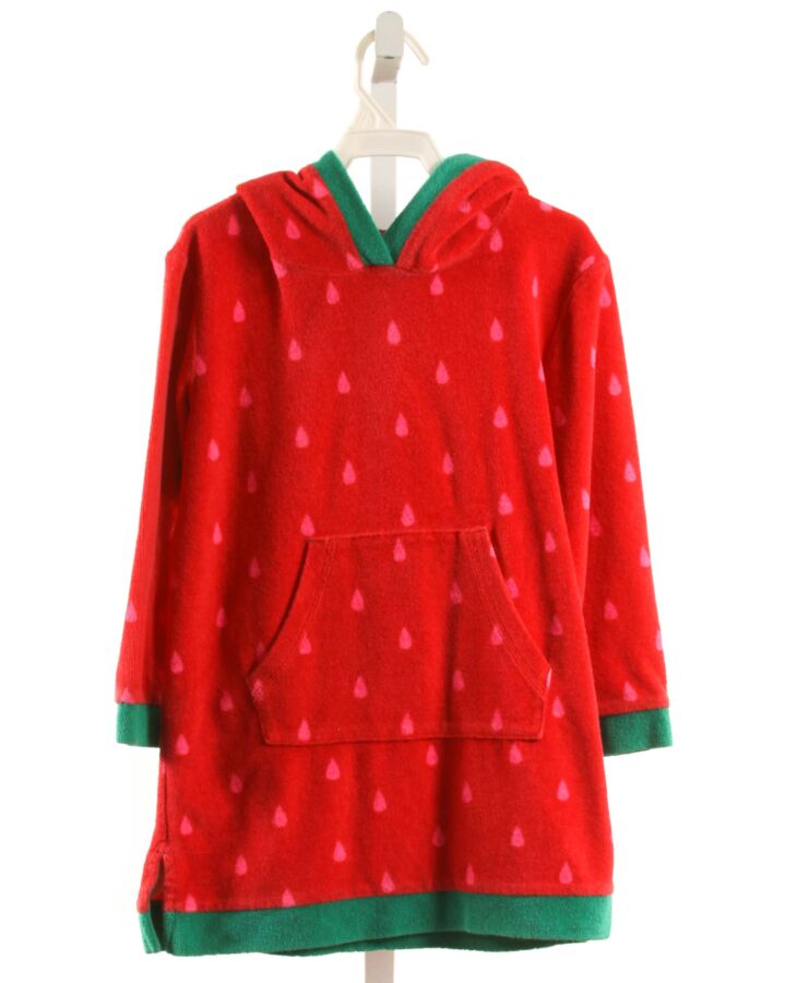 MINI BODEN  RED TERRY CLOTH   COVER UP