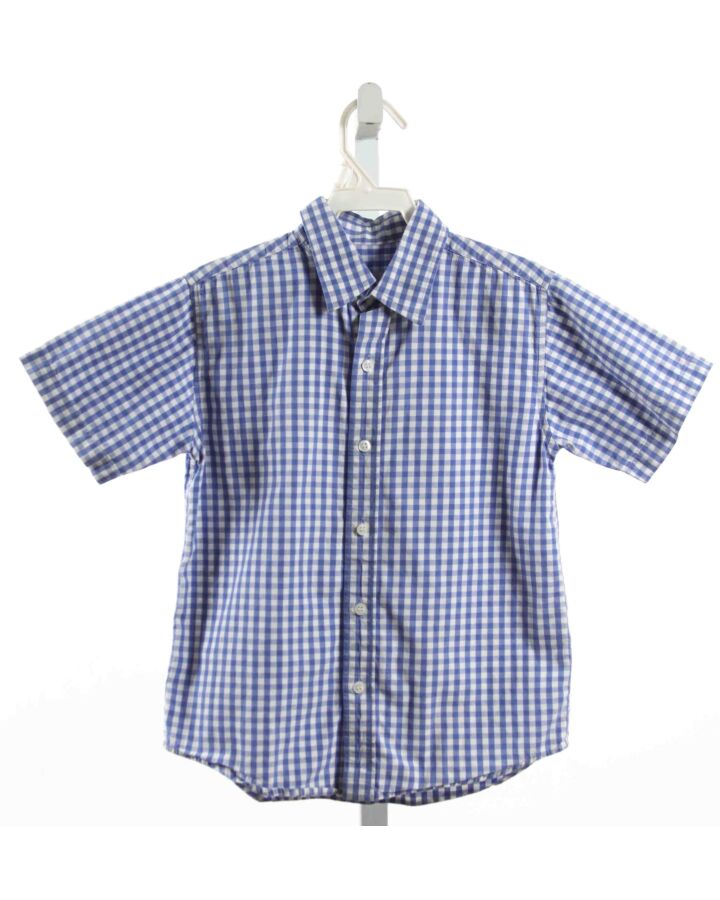 BABY CZ  BLUE  GINGHAM  DRESS SHIRT