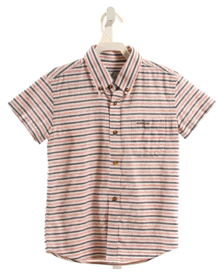 PROPERLY TIED  MULTI-COLOR  STRIPED  DRESS SHIRT
