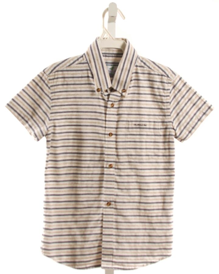 PROPERLY TIED  MULTI-COLOR  STRIPED  DRESS SHIRT