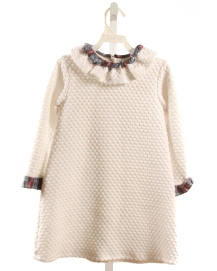 BELLA BLISS  WHITE    DRESS WITH RUFFLE