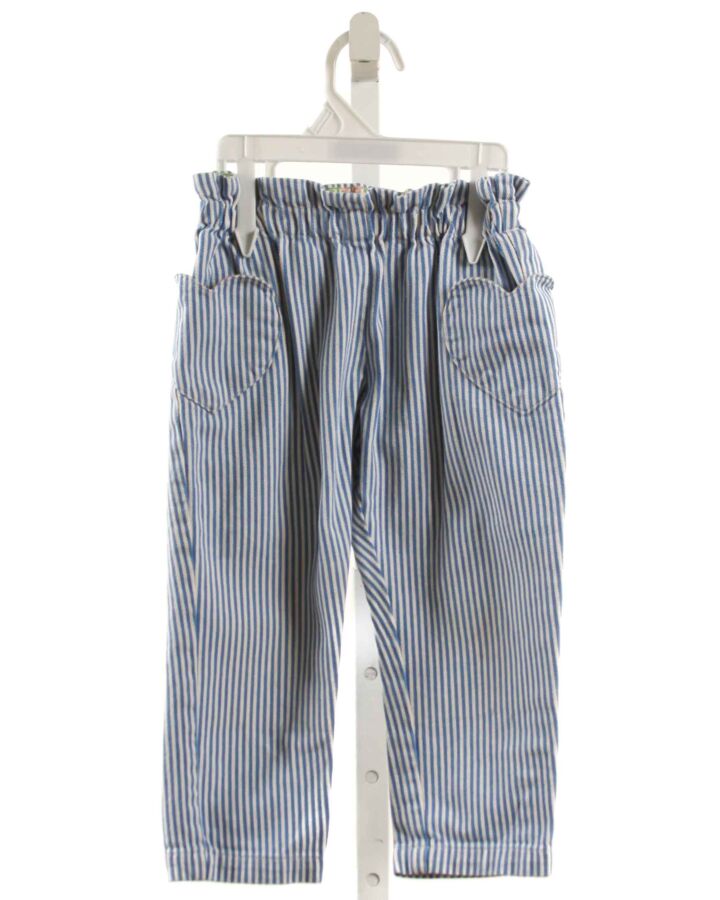 MINI BODEN  BLUE  STRIPED  PANTS