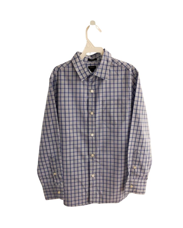 CREWCUTS  BLUE  WINDOWPANE  DRESS SHIRT
