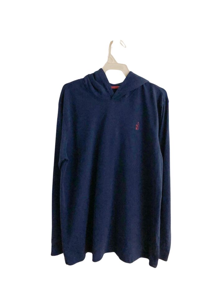 JOHNNIE-O  BLUE PIQUE   PULLOVER