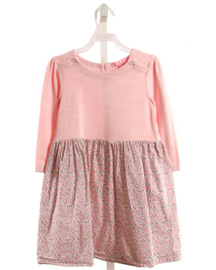 BISBY BY LITTLE ENGLISH  PINK  FLORAL  DRESS