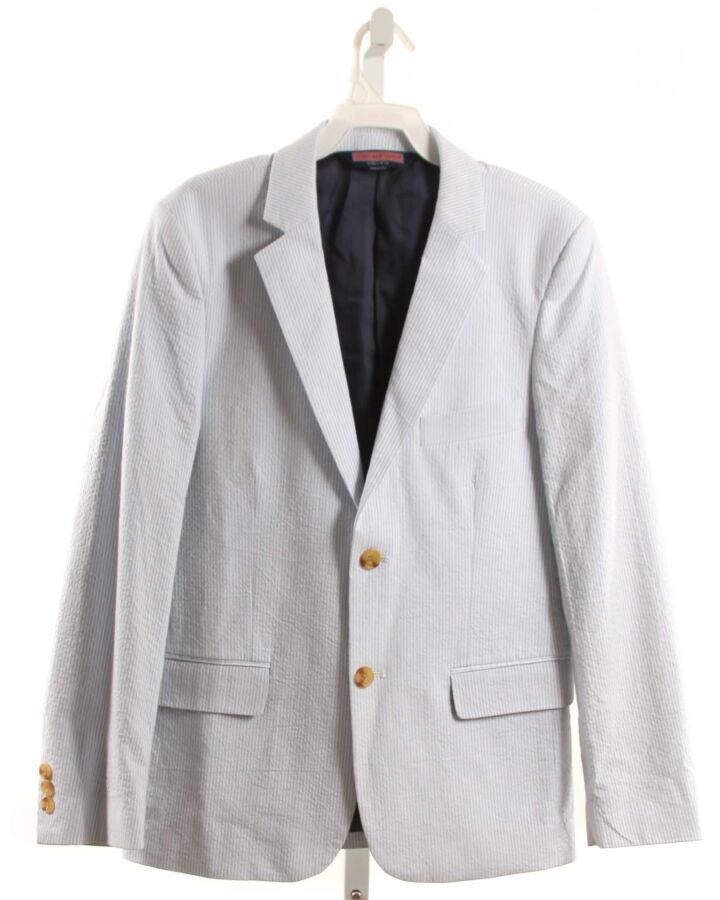 VINEYARD VINES  BLUE SEERSUCKER   BLAZER