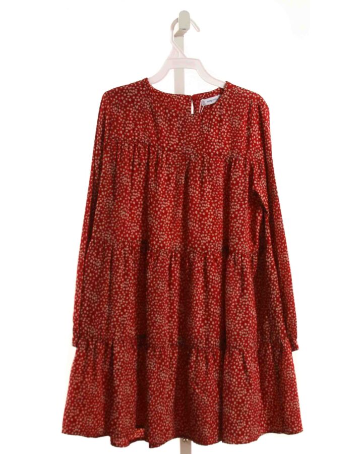 MAYORAL  RED   PRINTED DESIGN DRESS