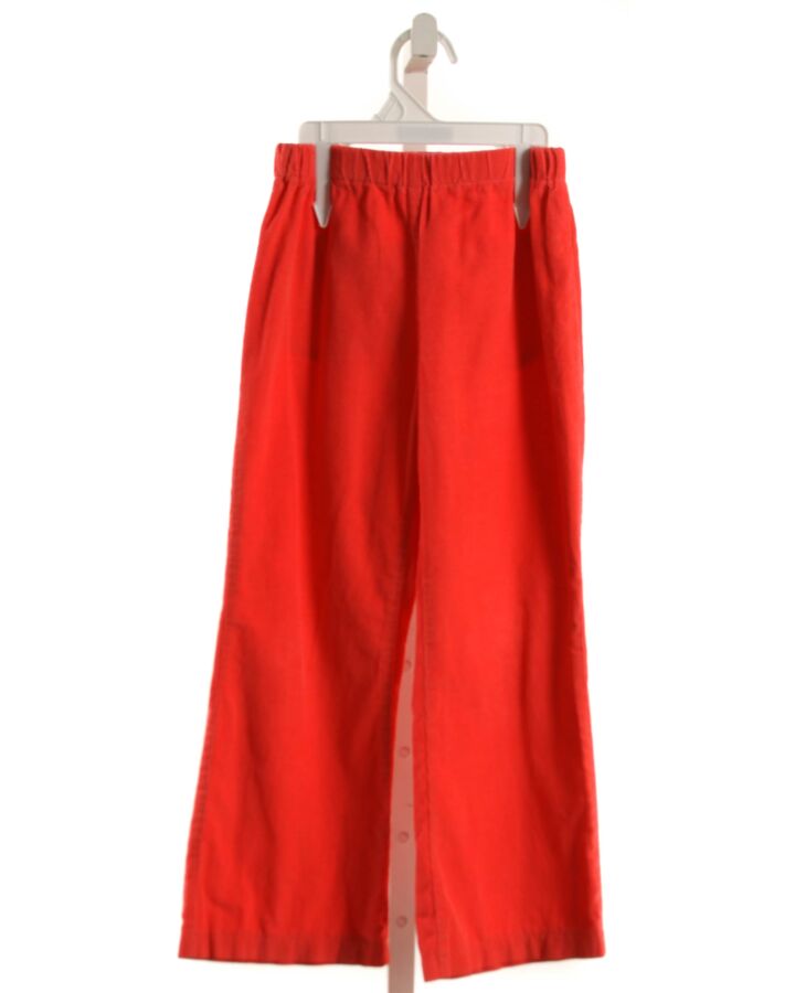 KATE & LIBBY  ORANGE CORDUROY   PANTS