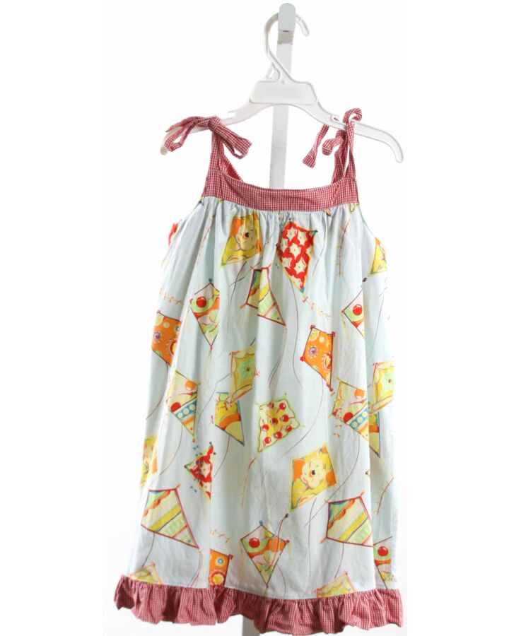 BLESSED BE THE NAME  MULTI-COLOR  PRINT  DRESS