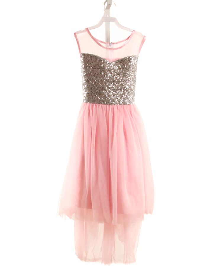 SUNNY FASHION  PINK TULLE   PARTY DRESS WITH SEQUINS