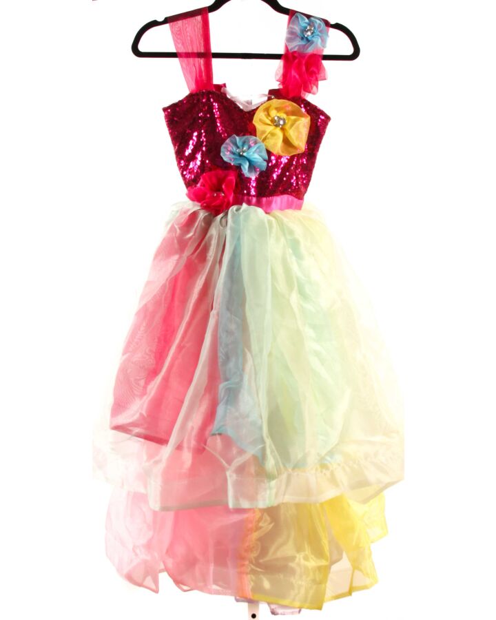 NO TAG  MULTI-COLOR TULLE   COSTUME WITH SEQUINS