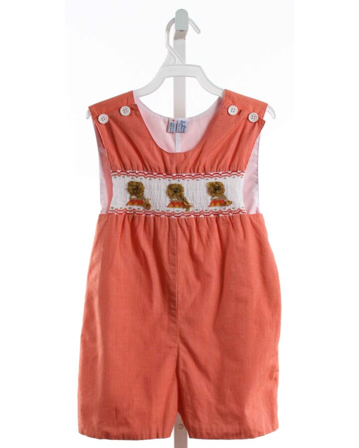 ORIENT EXPRESSED  ORANGE   SMOCKED JON JON