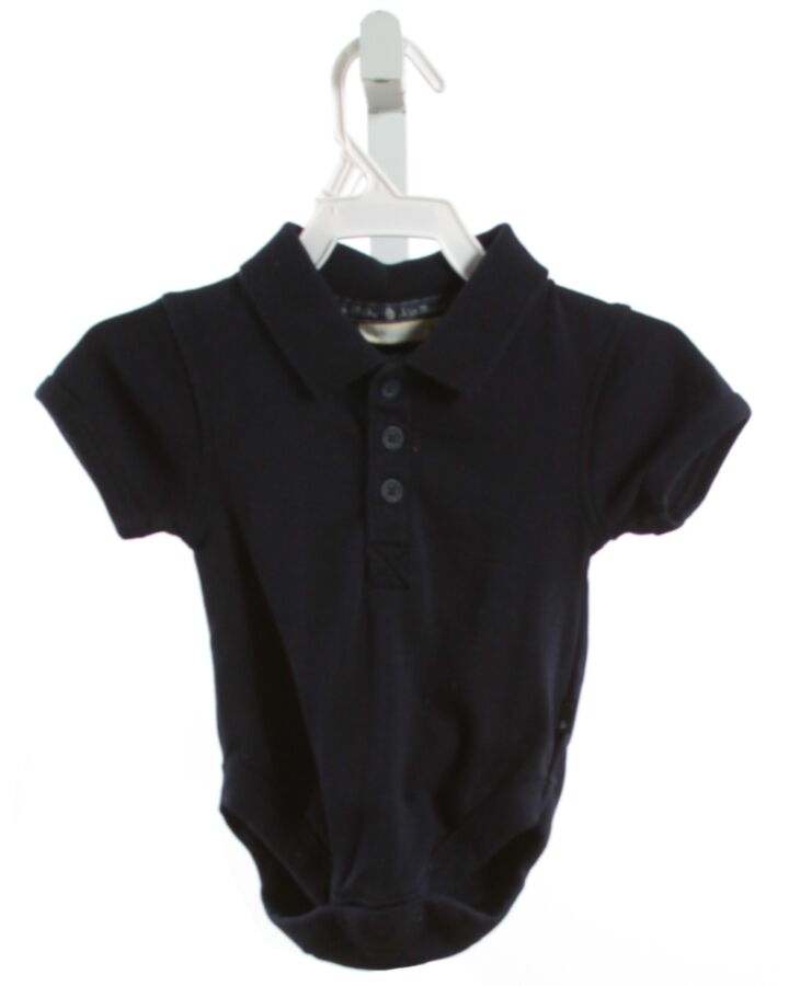 JOJO MAMAN BEBE  NAVY    KNIT SS SHIRT