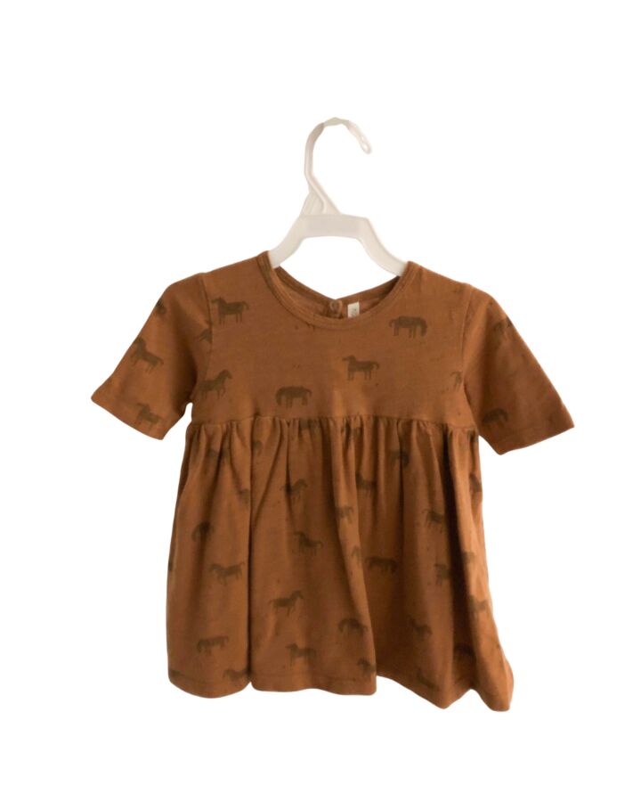 RYLEE & CRU BROWN KNIT DRESS