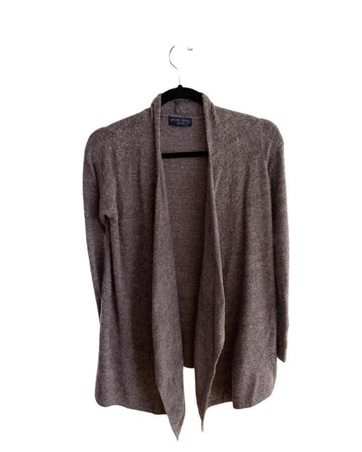 BAREFOOT DREAMS  GRAY    CARDIGAN
