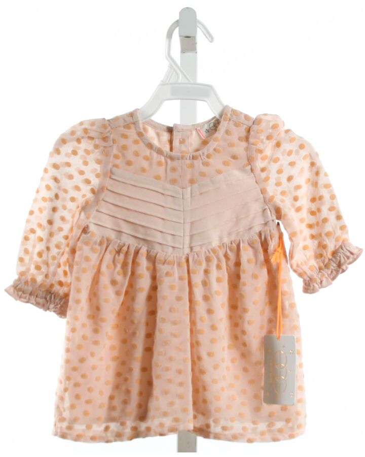 EGG  LT PINK TULLE POLKA DOT  DRESS