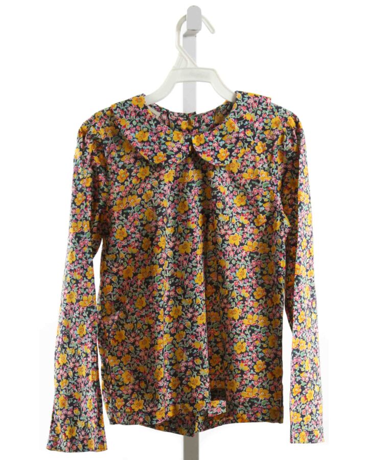 MARCO & LIZZY  YELLOW  FLORAL  SHIRT-LS