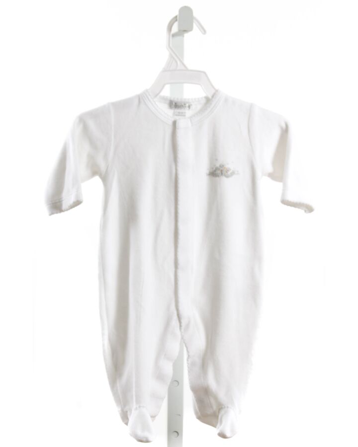 KISSY KISSY  WHITE   EMBROIDERED LAYETTE WITH PICOT STITCHING