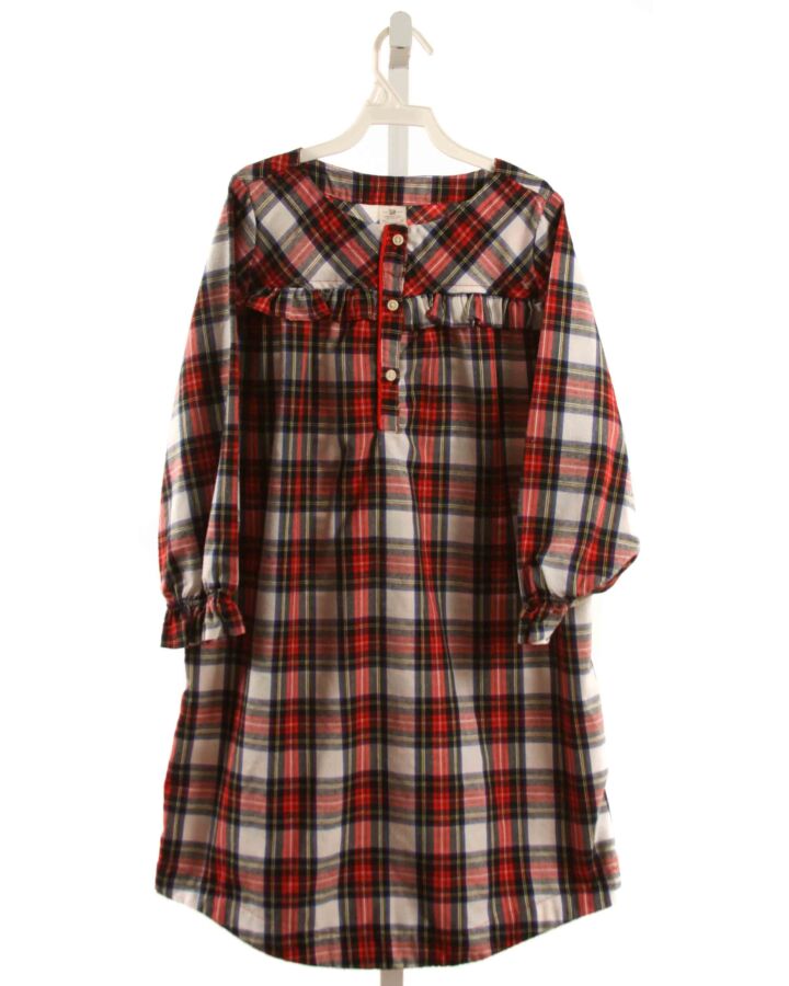 CREWCUTS  RED FLANNEL PLAID  LOUNGEWEAR