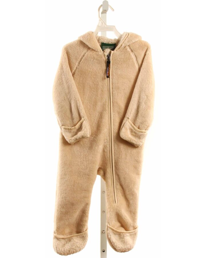 L.L. BEAN  BROWN FLEECE   OUTERWEAR