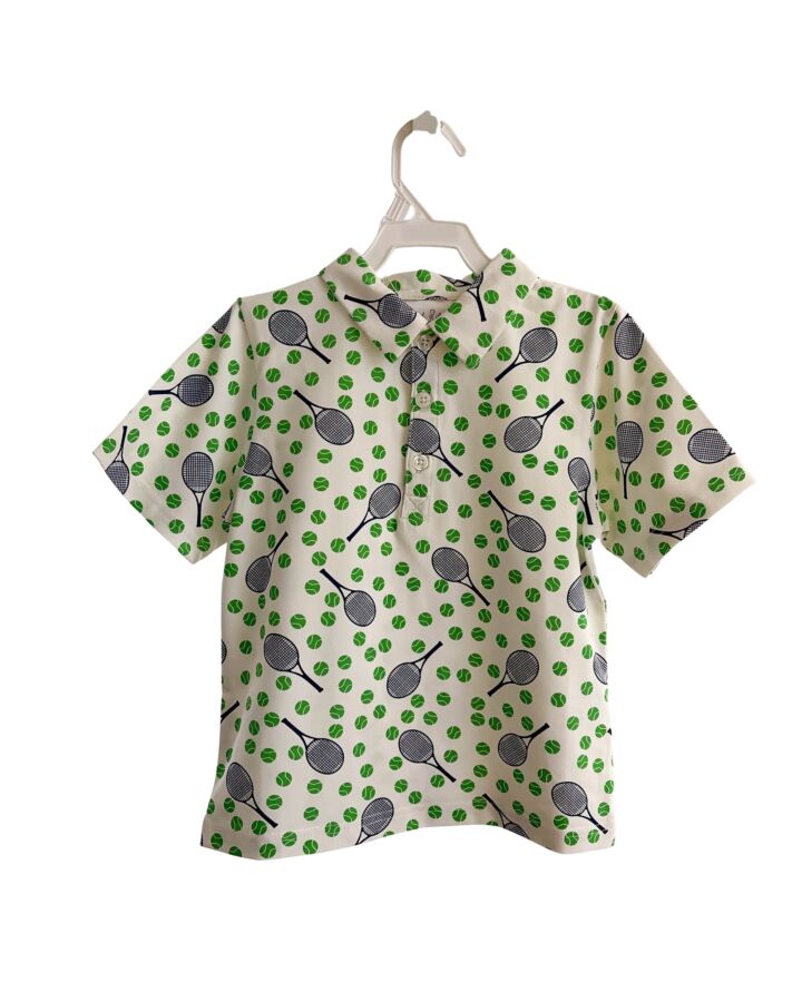 RACHEL RILEY  MULTI-COLOR    KNIT SS SHIRT