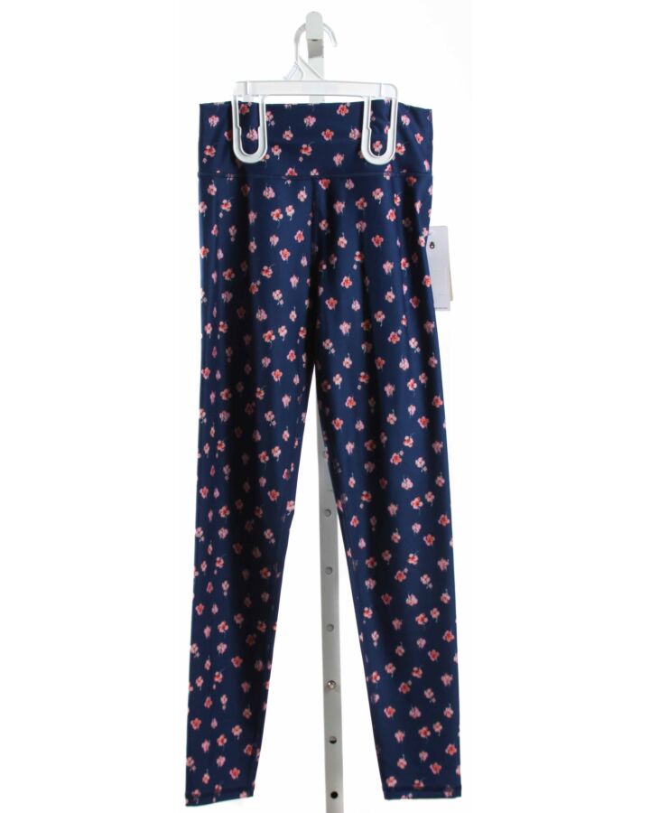 SPIRITUAL GANGSTER  NAVY  FLORAL  PANTS