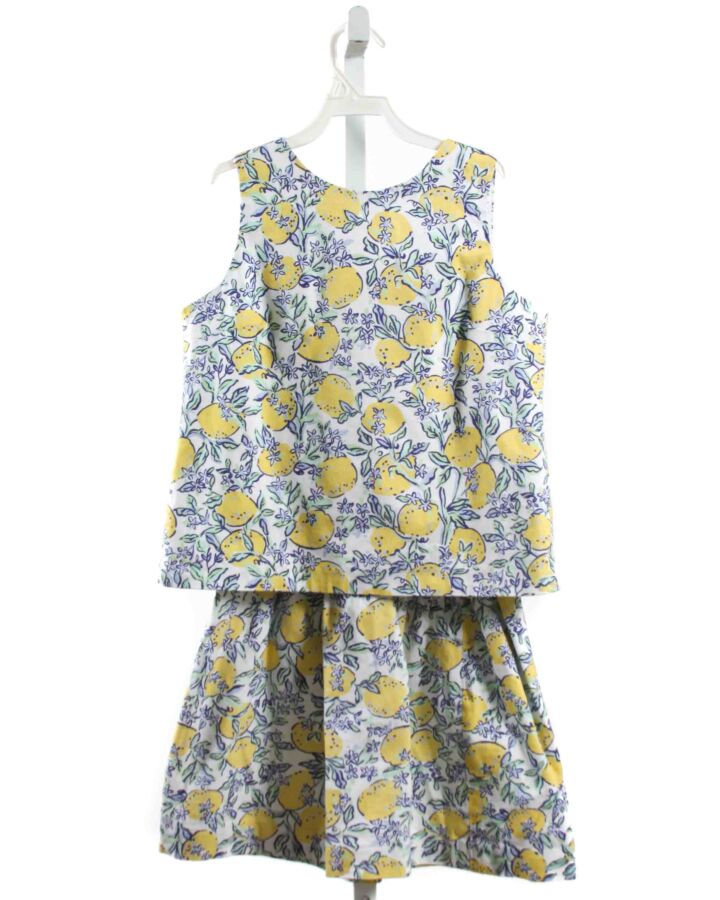 CPC  YELLOW PIQUE PRINT  2-PIECE OUTFIT