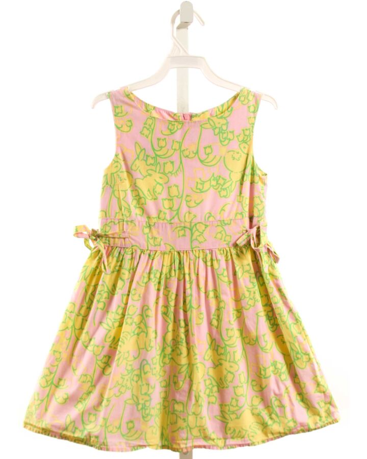 LILLY PULITZER  YELLOW  FLORAL  DRESS