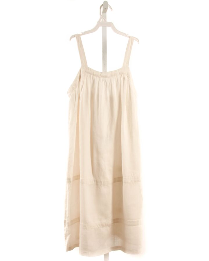 ZARA  WHITE LINEN   DRESS