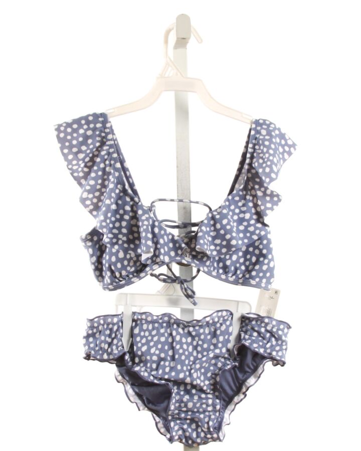 RAISINE  BLUE  POLKA DOT  2-PIECE SWIMSUIT