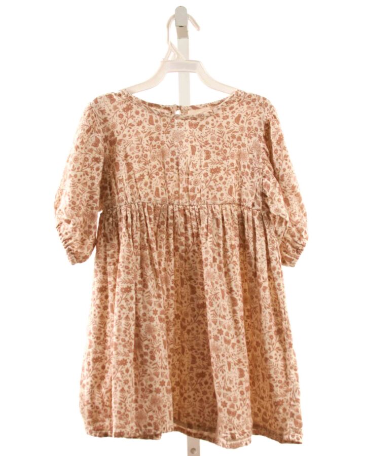 CITY MOUSE  BROWN  FLORAL  DRESS