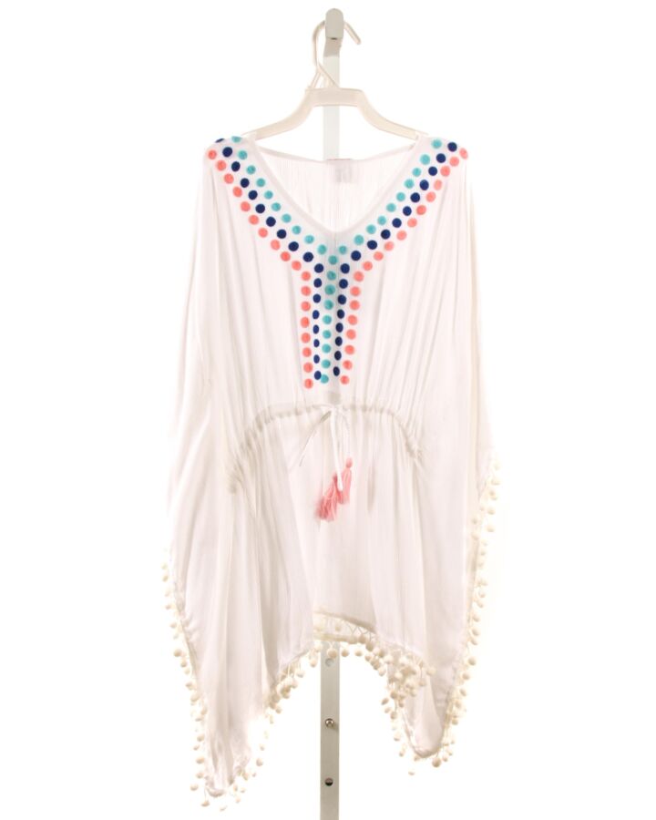 SNAPPER ROCK  WHITE   EMBROIDERED COVER UP