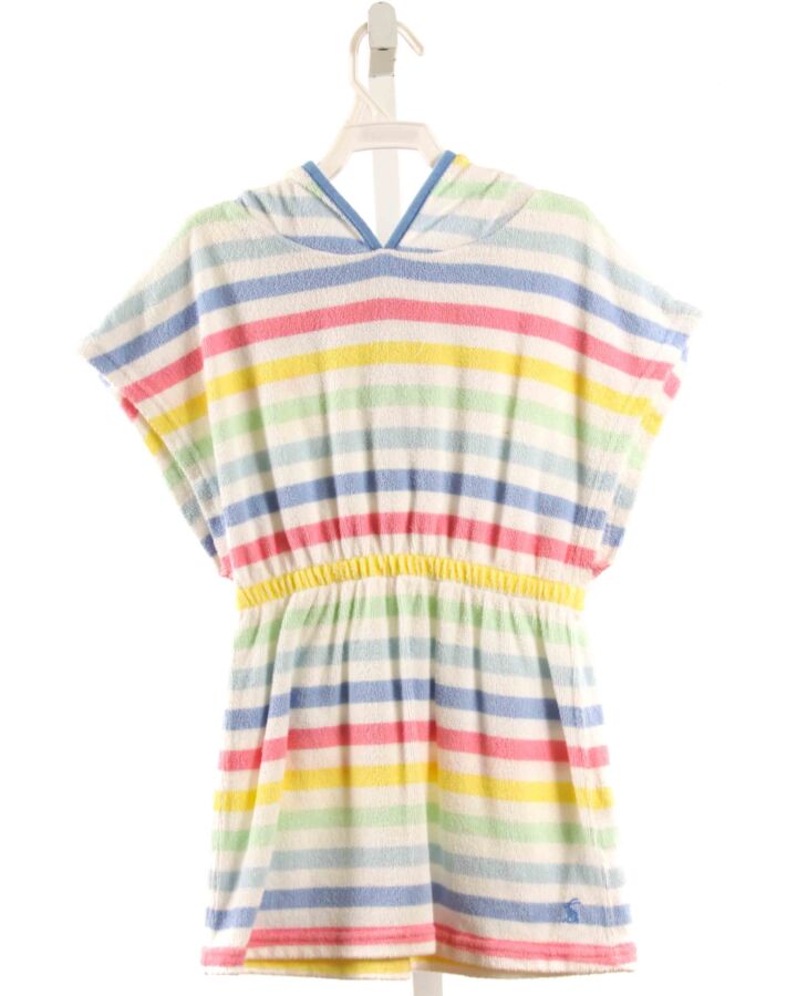 JOULES  MULTI-COLOR TERRY CLOTH STRIPED  COVER UP