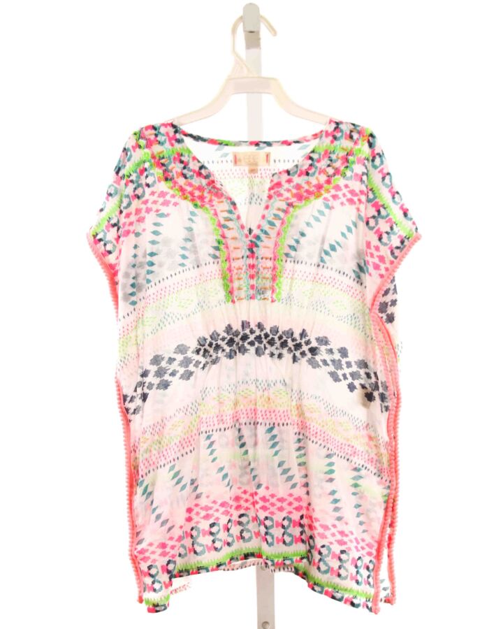 EGG  MULTI-COLOR   EMBROIDERED COVER UP