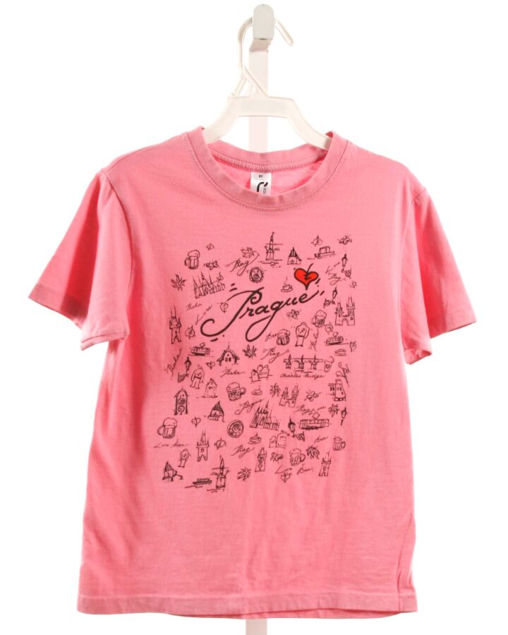 SOL'S REGENT  PINK   PRINTED DESIGN T-SHIRT