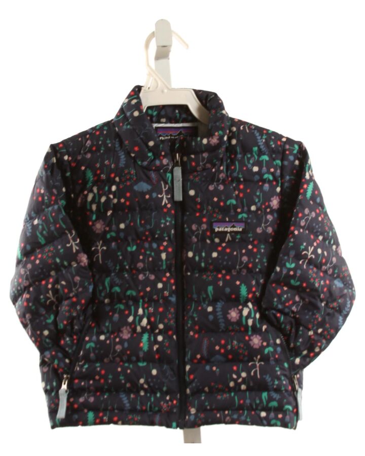 PATAGONIA  NAVY  FLORAL  OUTERWEAR