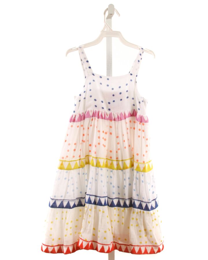 OLIPHANT  WHITE  POLKA DOT  DRESS