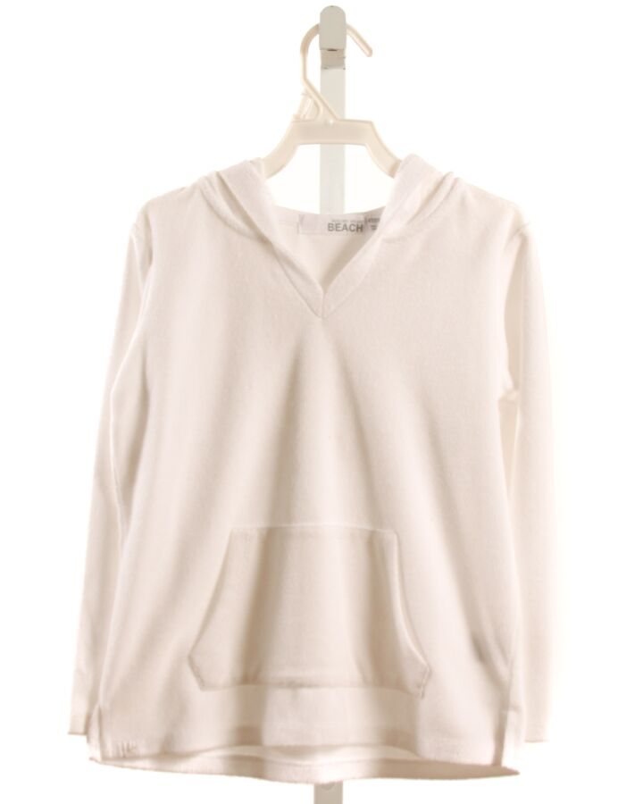 BAREFOOT DREAMS  WHITE TERRY CLOTH   COVER UP
