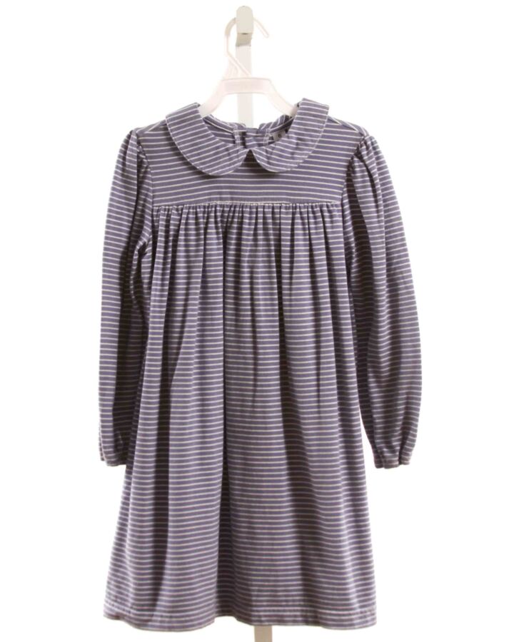 BUSY BEES  BLUE  STRIPED  KNIT DRESS