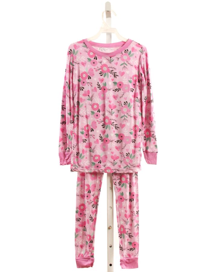 LITTLE SLEEPIES  PINK  FLORAL  LOUNGEWEAR