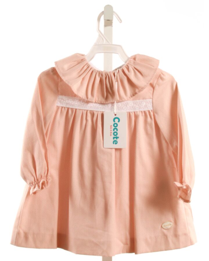 COCOTE  PINK  POLKA DOT  DRESS WITH RUFFLE