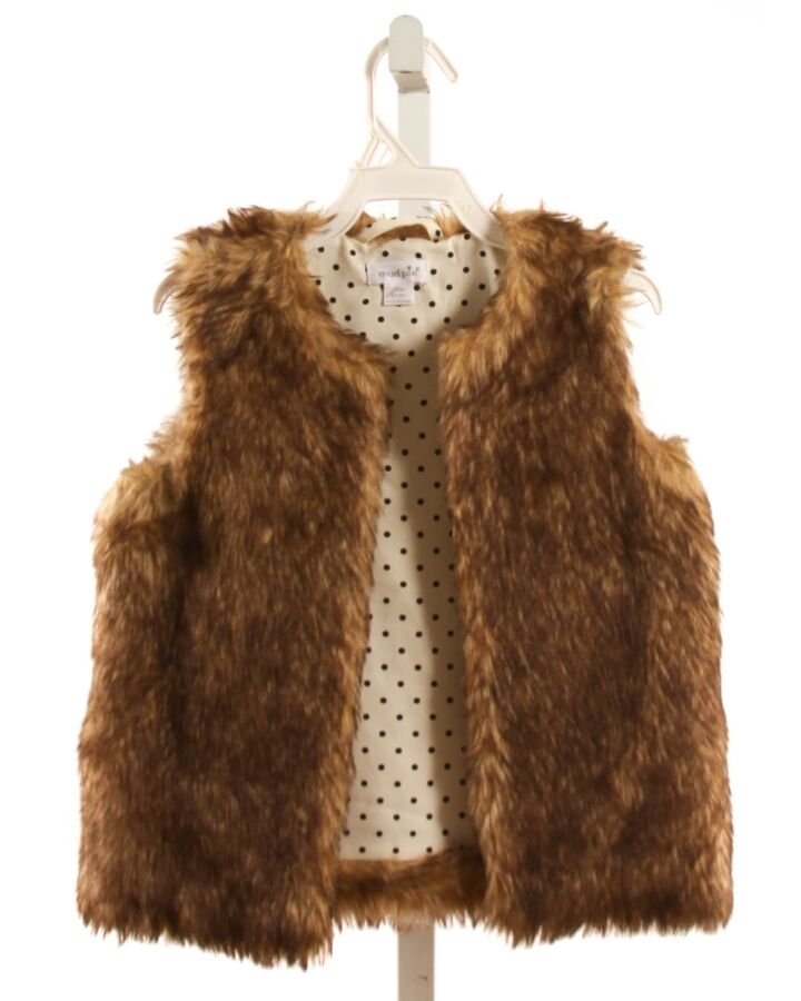 MUD PIE  BROWN    VEST