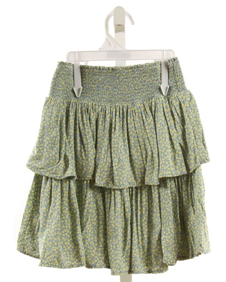 CREWCUTS  YELLOW  FLORAL  SKIRT