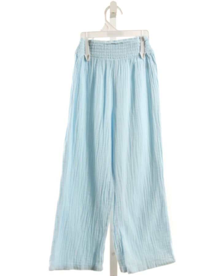 FEATHER 4 ARROW  LT BLUE SEERSUCKER   PANTS