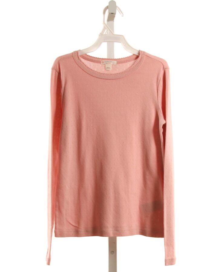 CREWCUTS  PINK    KNIT LS SHIRT