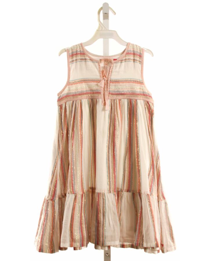 PINK CHICKEN  LT PINK  STRIPED  DRESS
