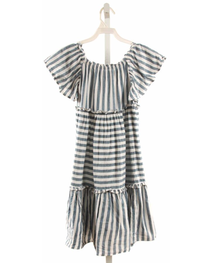 MAYORAL  BLUE  STRIPED  DRESS